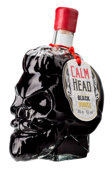 Bartex. Calm Head Black Vodka 0,70 Ltr 40 %