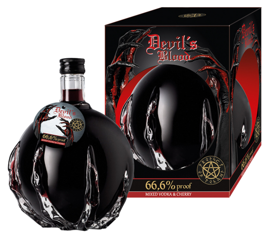 Bartex. Devil's Blood Cherry Liquer 1 Ltr 33 %