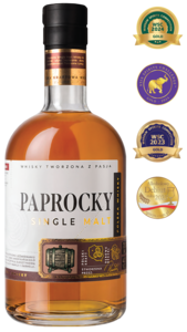 Bartex. Paprocky Single Malt Whisky 0,70 Ltr 40 %