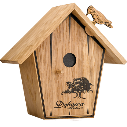 Debowa Oak Vodka Vogelhuis 0,70 Ltr 40 % incl. 2 glazen