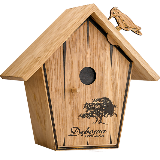 Debowa Oak Vodka Vogelhuis 0,70 Ltr 40 % incl. 2 glazen